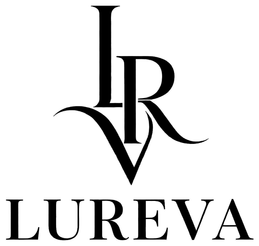 Lureva monogram and wordmark